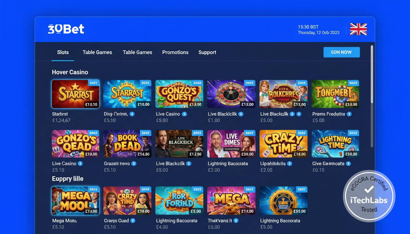 30BetCasino German Platform – Eine umfassende Review für deutsche Spieler